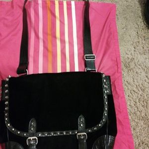 Pink moon cross body huge purse are tote bag